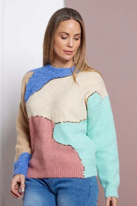 Rochelle Knit Jumper - Morandi