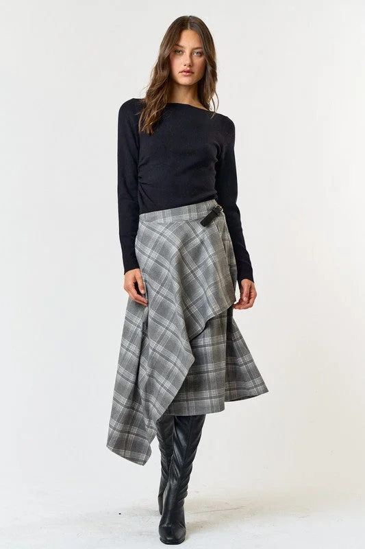 Scottie Plaid Skirt