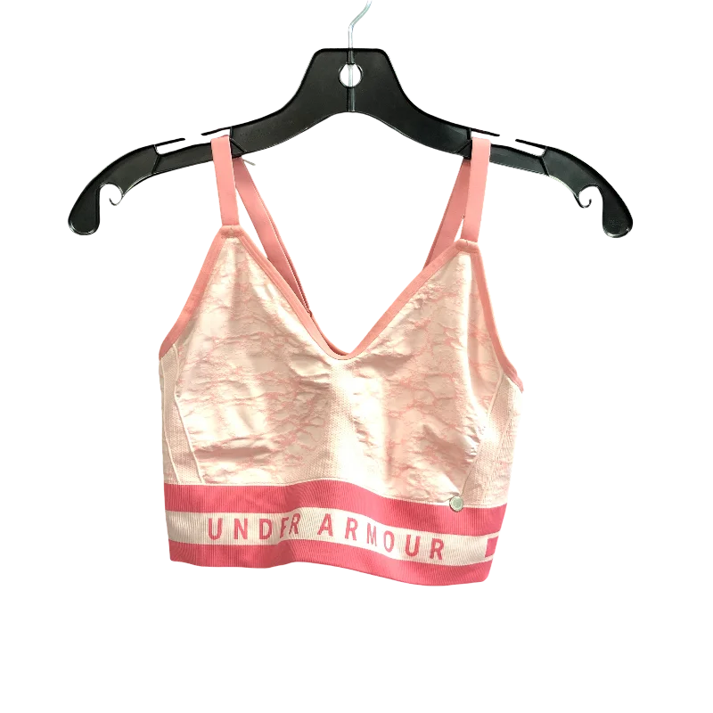 Athletic Bra By Under Armour In Pink, Size: Xl