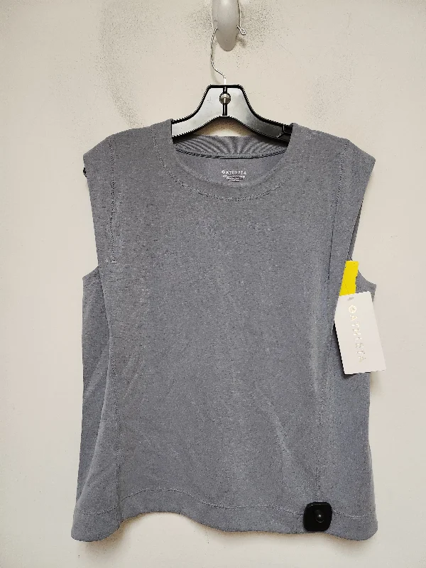 Athletic Tank Top By Athleta In Grey, Size: M