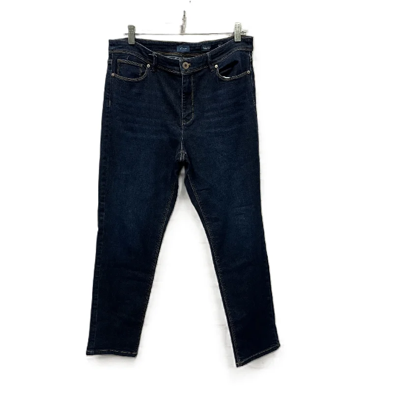 Jeans Straight By J. Jill In Blue, Size: 12p