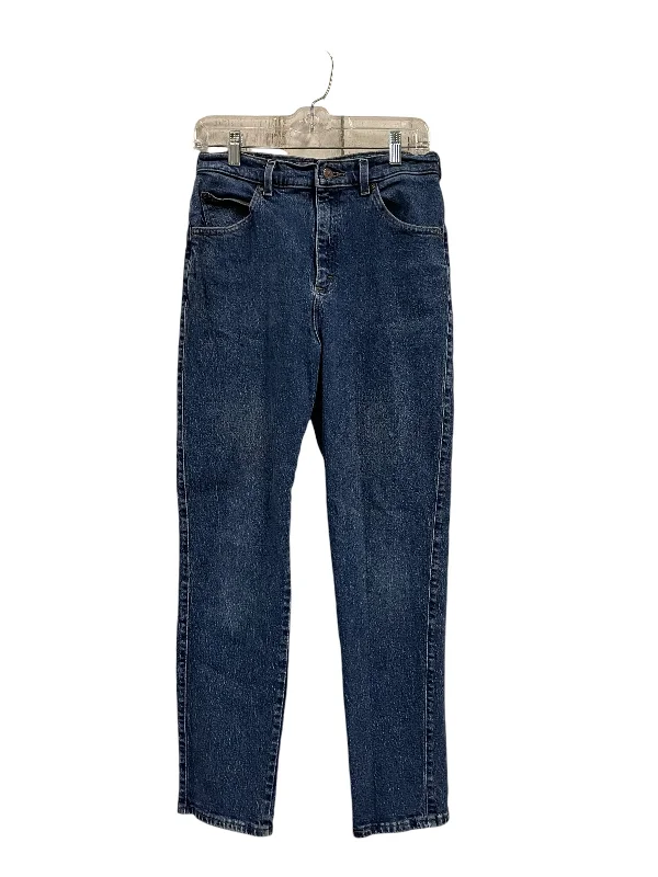 Jeans Straight By Riders In Blue Denim, Size: 6