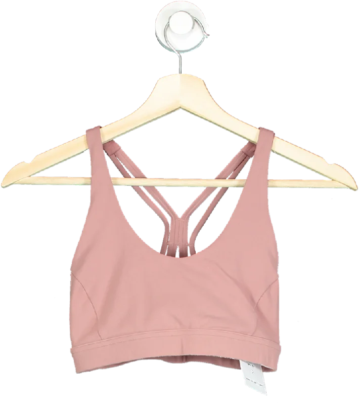 Lululemon Pink Strappy Sports Bra No Size