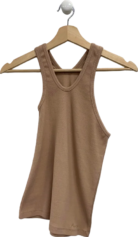 Remain Birger Christensen Warm Taupe Toya Top UK 6