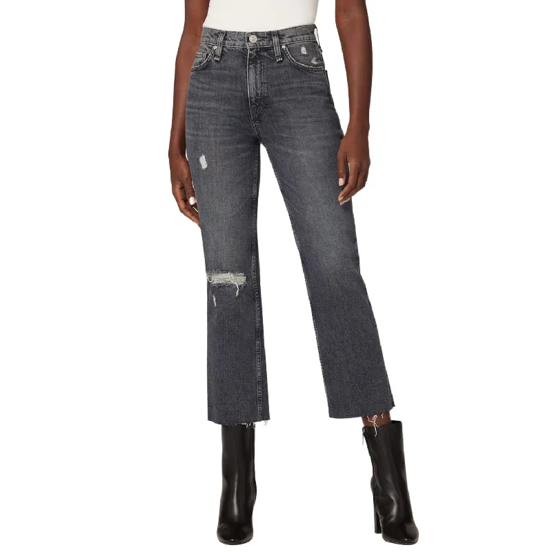 Remi High-Rise Straight Crop Jean In Cosmos