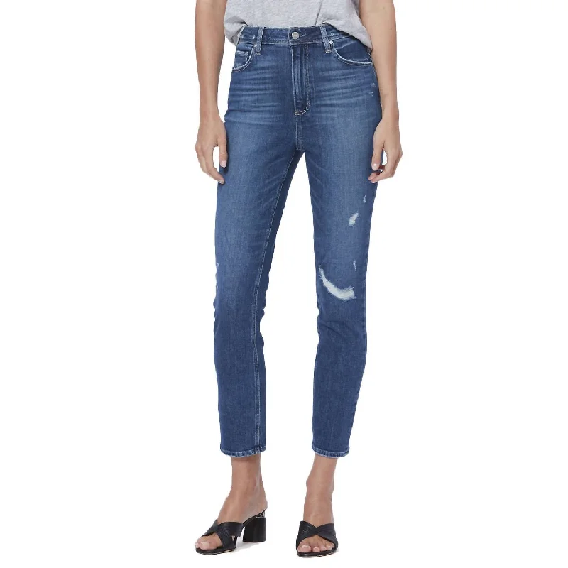 Sarah Slim Jeans In Roadie Destructed