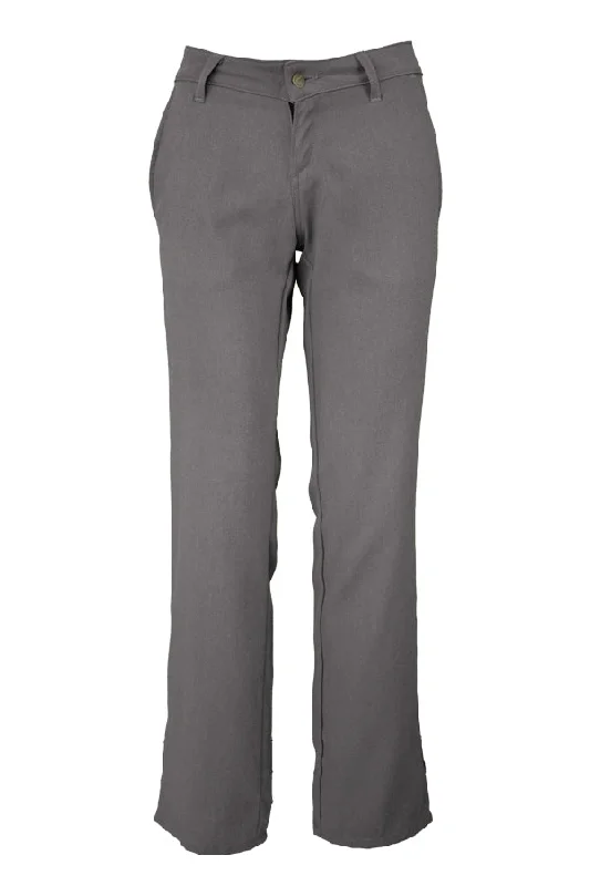 Ladies FR Uniform Pants made with 5oz. TecaSafe One® Inherent | Gray