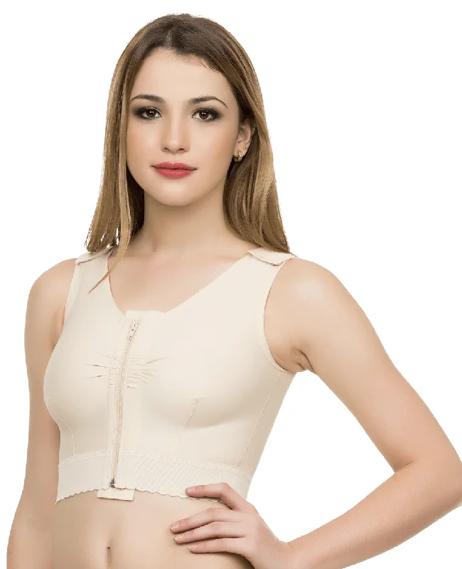 Breast Surgery Support Bra/Vest with Front Zipper (VS04)