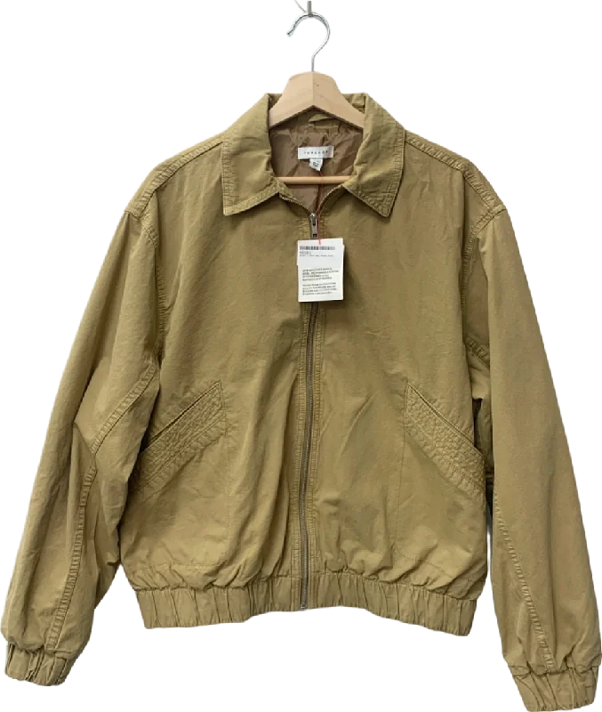 Topshop Beige Casual Jacket UK S