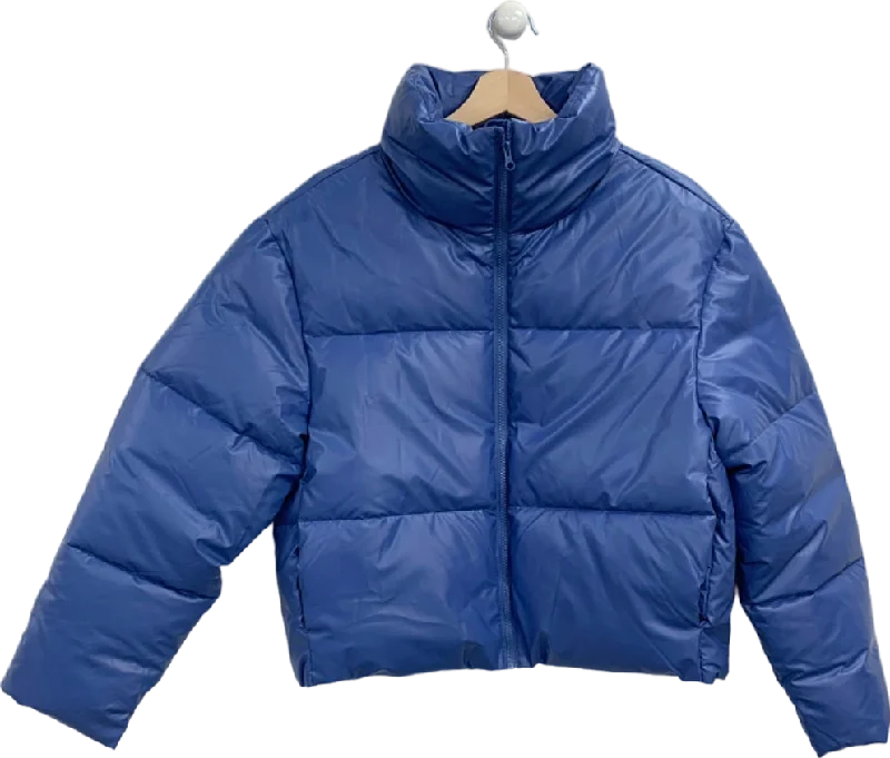 United Colors of Benetton Blue Puffer Jacket UK S