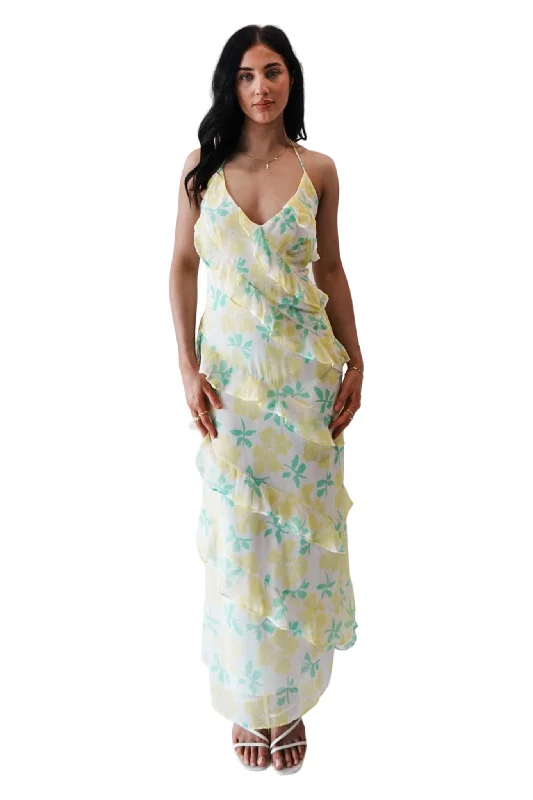 Jenelle Floral Midi Dress