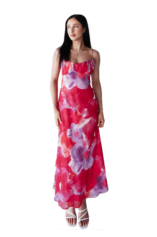 Jessica Floral Midi Dress