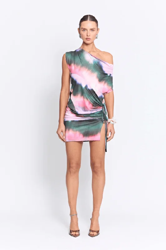 Calloway Reversible Mini Dress Pink Haze