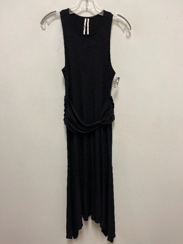 Dress Casual Maxi By Anthropologie In Black, Size: M