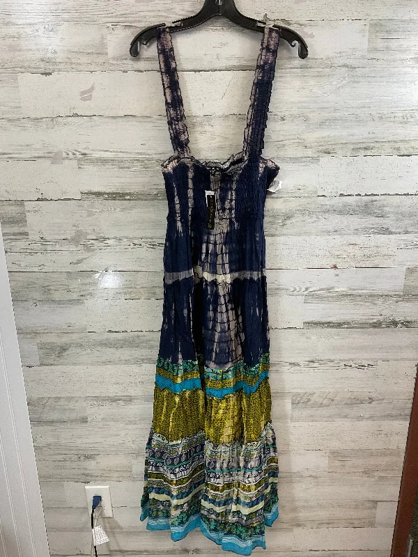 Dress Casual Maxi By CHAUDRY  In Blue, Size: S