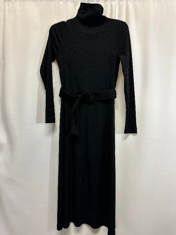 Dress Casual Maxi By Club Monaco In Black, Size: S