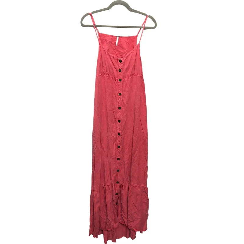 Dress Casual Maxi By Free People In Pink, Size: M