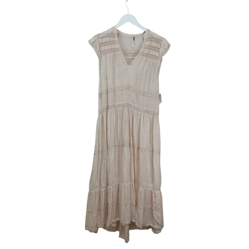 Dress Casual Maxi By Free People In Pink, Size: Xs