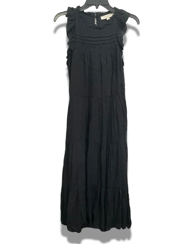 Dress Casual Maxi By Loft In Black, Size: S