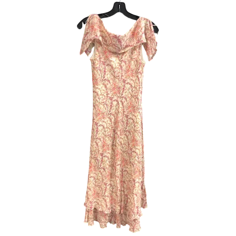 Dress Casual Maxi By Maggy London In Floral Print, Size: 8