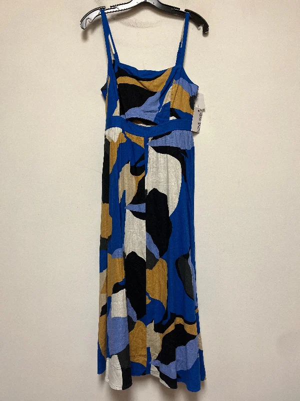 Dress Casual Maxi By Nine West Apparel In Multi-colored, Size: M