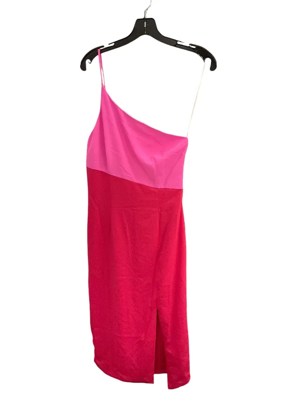 Dress Casual Maxi By Nordstrom In Pink, Size: 4