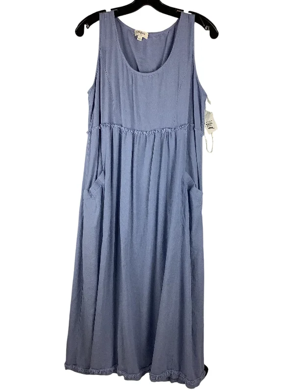 Dress Casual Maxi By Umgee In Blue, Size: L