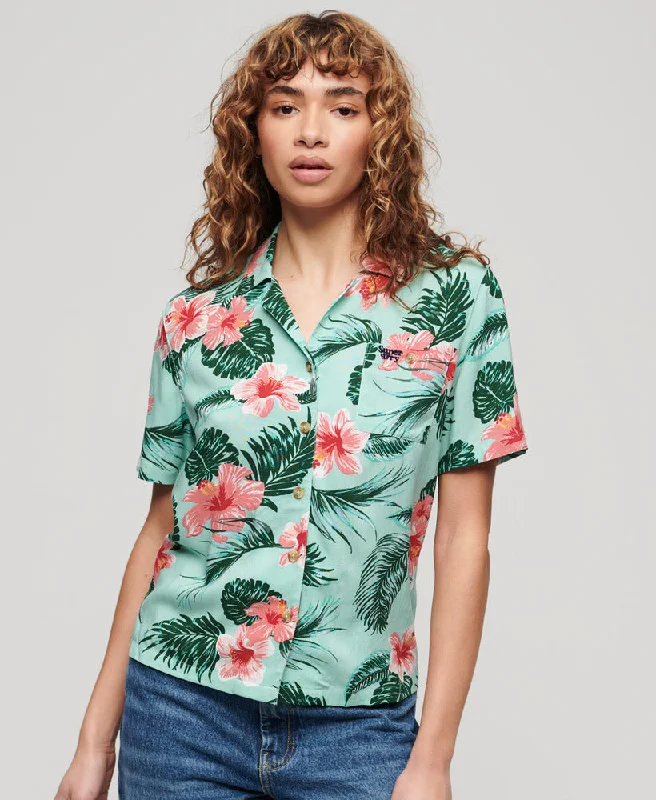 Beach Resort Shirt | Luna Rose Mint