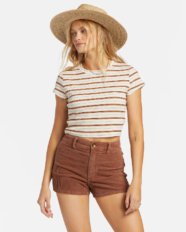 Billabong Free Fall Cord Shorts-Toasted Coconut