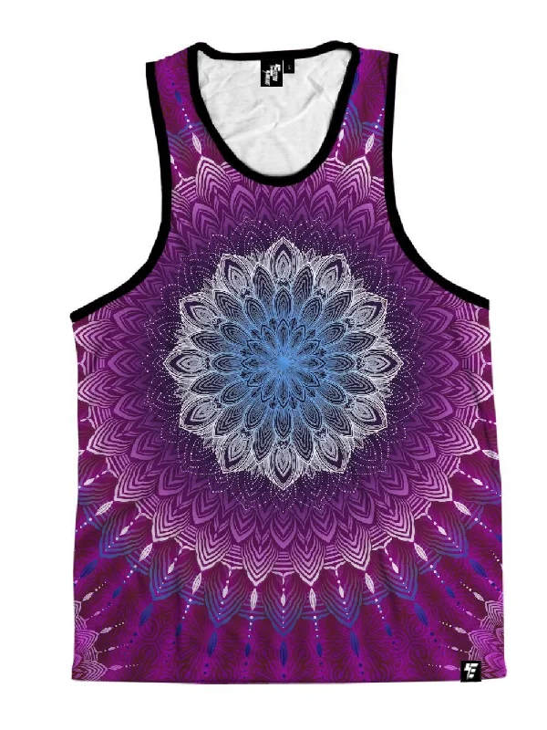 Glowing Mandala Unisex Tank