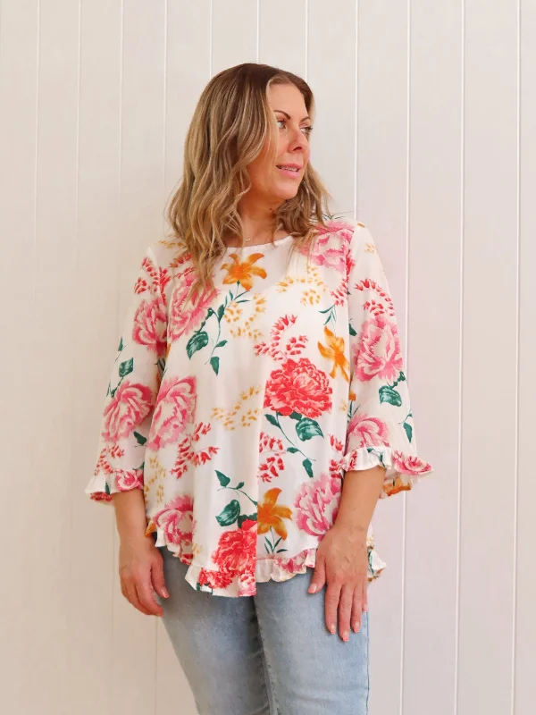 Jindabyne Blouse - White