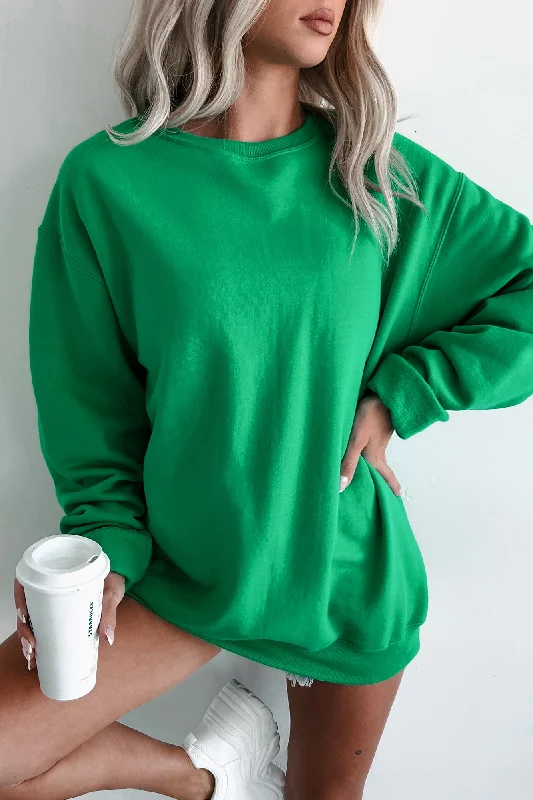 Lightweight Crewneck Sweatshirt (Kelly)