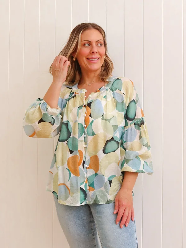 Noosa Blouse - Green