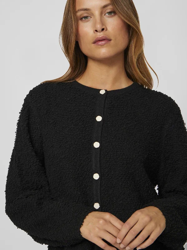 VIPAZA CARDIGAN BLACK