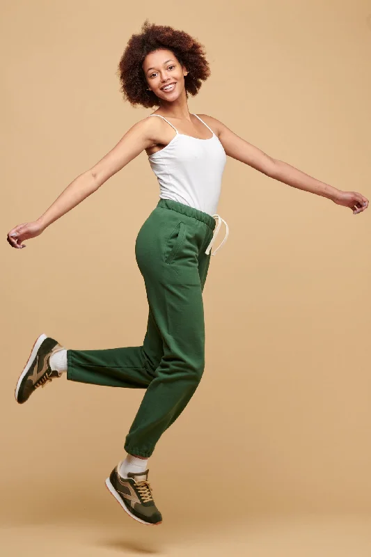 Women's Sweatpants - Bottle Green